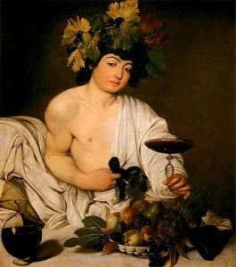 Bacco-caravaggio 1590s